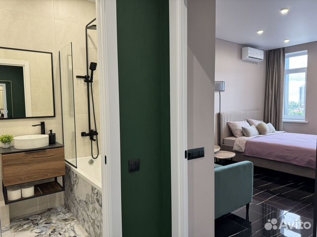 

1-к. квартира, 34 м², 2 кровати