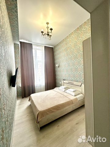 

1-к. квартира, 40 м², 2 кровати