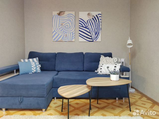 

1-к. квартира, 48 м², 2 кровати