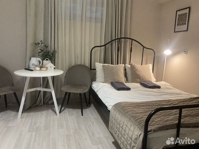 

Квартира-студия, 30 м², 2 кровати