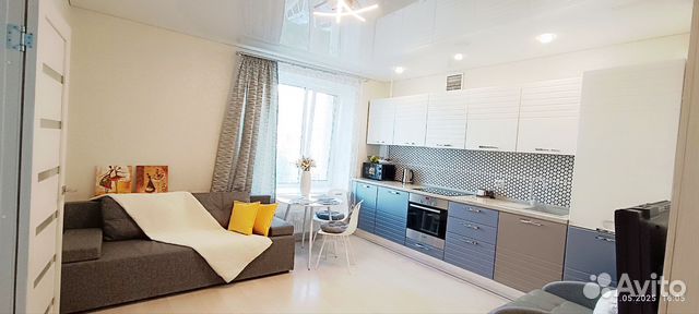 

1-к. квартира, 40 м², 3 кровати