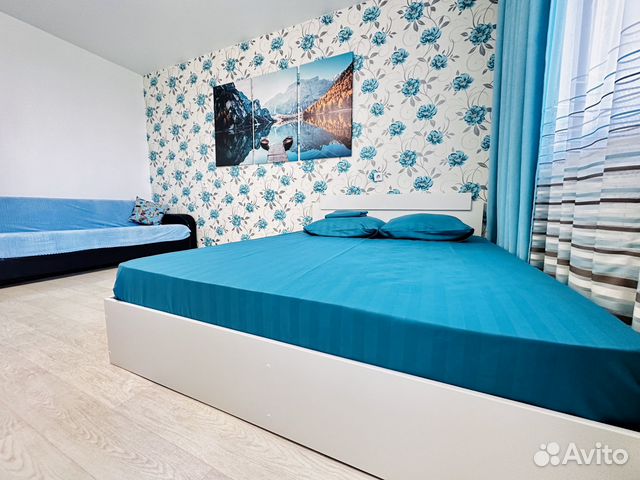 

1-к. квартира, 46,7 м², 2 кровати