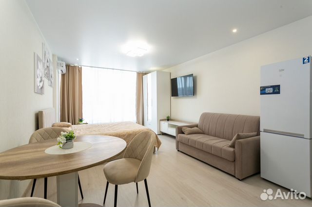 

Квартира-студия, 38 м², 2 кровати