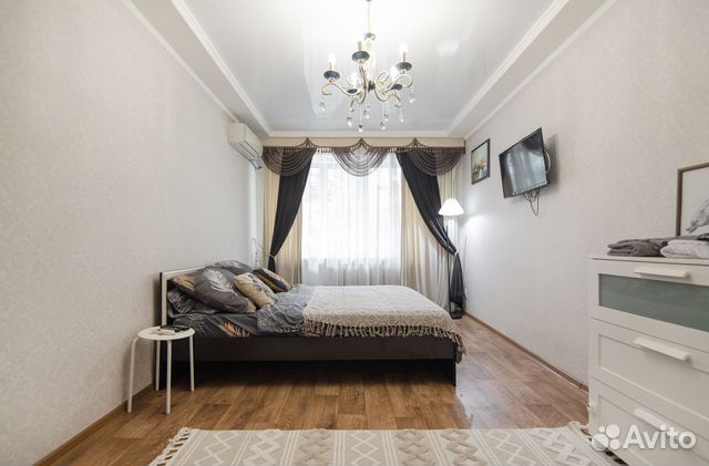 

1-к. квартира, 45 м², 2 кровати