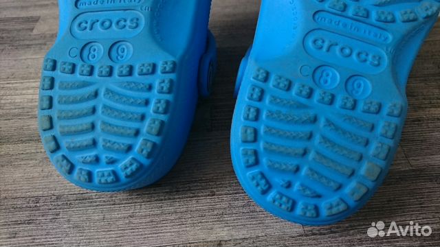Crocs 8-9 made in Italy Crocs 8-9 made in Italy