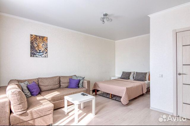

1-к. квартира, 38 м², 2 кровати