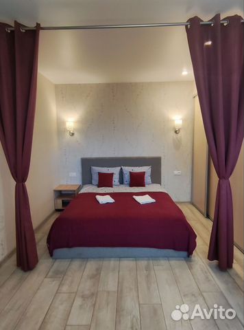 

Квартира-студия, 43 м², 2 кровати