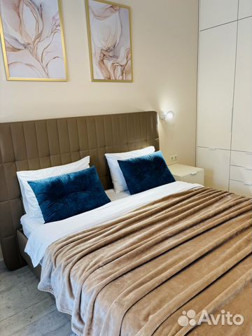 

1-к. квартира, 45 м², 2 кровати