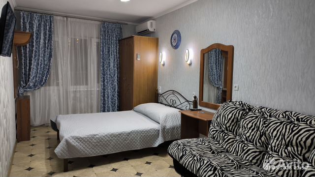 

1-к. квартира, 30 м², 2 кровати