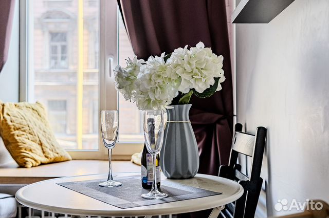 

Квартира-студия, 17 м², 2 кровати