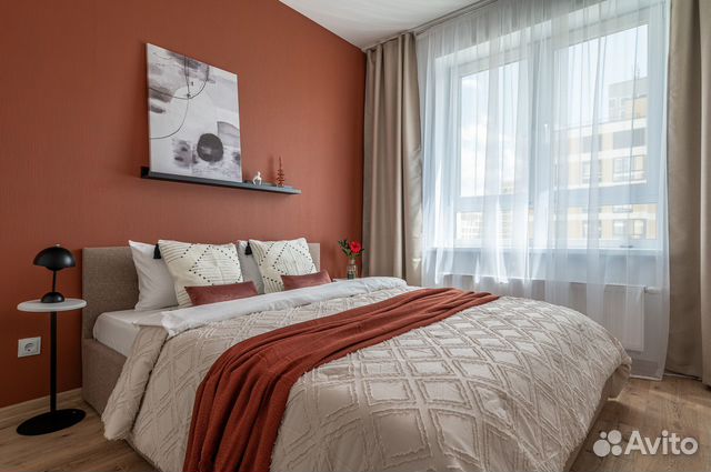 

1-к. квартира, 50 м², 2 кровати