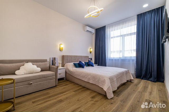 

1-к. квартира, 40 м², 2 кровати