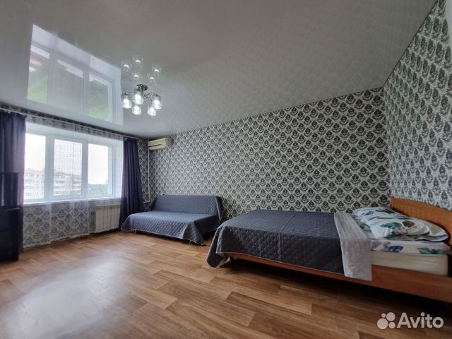 

1-к. квартира, 42 м², 2 кровати