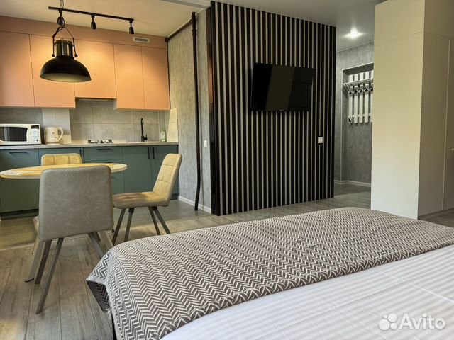 

Квартира-студия, 35 м², 2 кровати