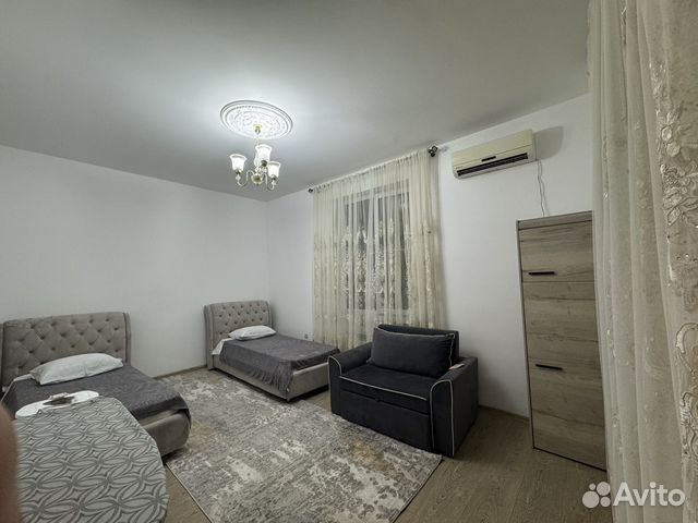 

1-к. квартира, 38 м², 3 кровати