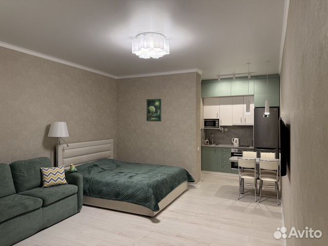 

Квартира-студия, 35 м², 2 кровати