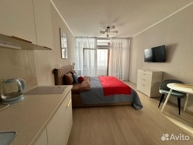 

Квартира-студия, 30 м², 2 кровати