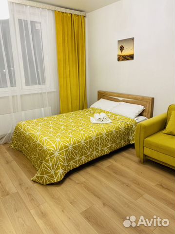 

Квартира-студия, 25 м², 2 кровати