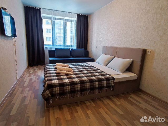 

1-к. квартира, 40 м², 2 кровати
