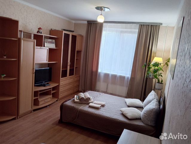 

1-к. квартира, 32 м², 2 кровати