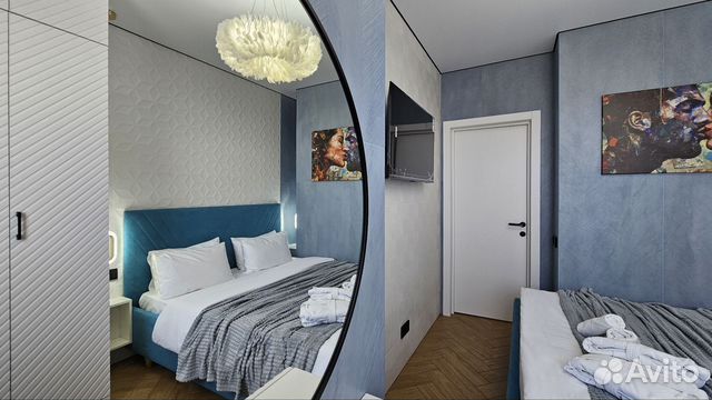 

1-к. квартира, 38 м², 2 кровати