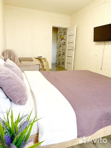 

1-к. квартира, 40 м², 2 кровати