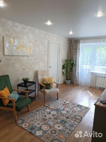 

2-к. квартира, 46 м², 2 кровати