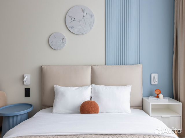 

Квартира-студия, 30 м², 2 кровати