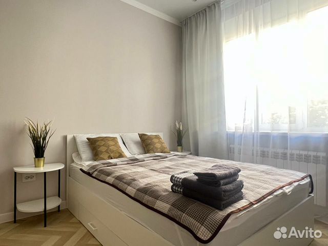 

1-к. квартира, 42 м², 2 кровати