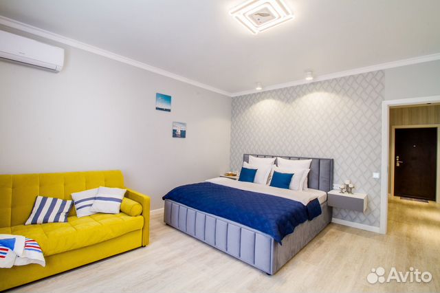 

1-к. квартира, 47 м², 2 кровати