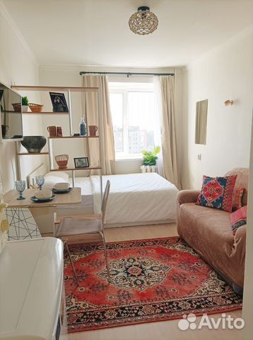 

Квартира-студия, 19,1 м², 1 кровать