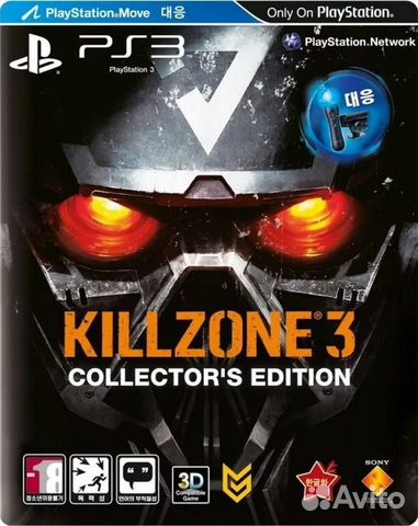 Killzone 3 Стилбук Ps3 русская версия