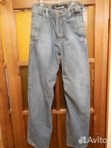 Джинсы летние G-Star Raw W32 L34 хлопок