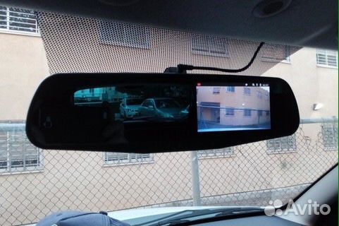 Регистратор с камерой заднего вида зеркало DVR Ful Регистратор с камерой заднего вида зеркало DVR Ful