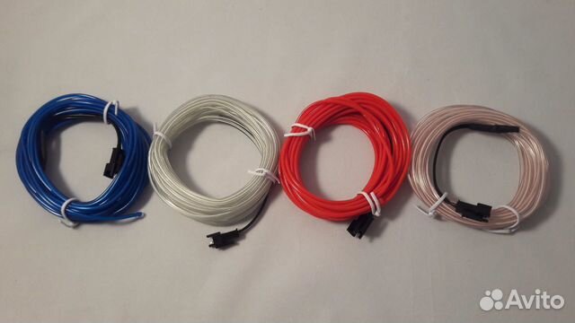 Светящийся провод (холодный неон, неоновая нить) Светящийся провод (холодный неон, неоновая нить)