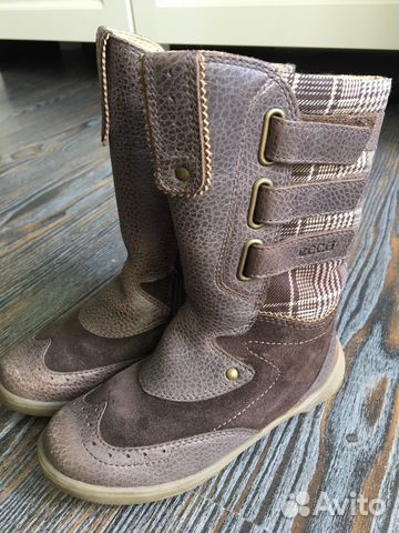 Сапоги весенние как новые Ecco 27р Сапоги весенние как новые Ecco 27р