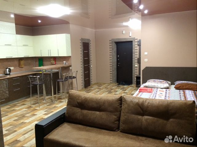 

1-к. квартира, 42 м², 2 кровати
