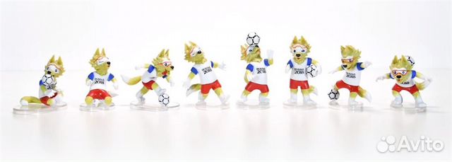 Фигурки Забивака Zabivaka Fifa 2018 статуэтка