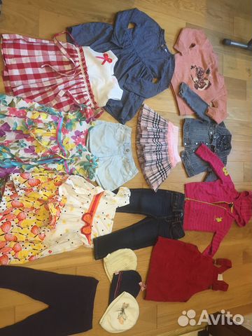 Одежда для девочки пакетом 4-5 лет Одежда для девочки пакетом 4-5 лет