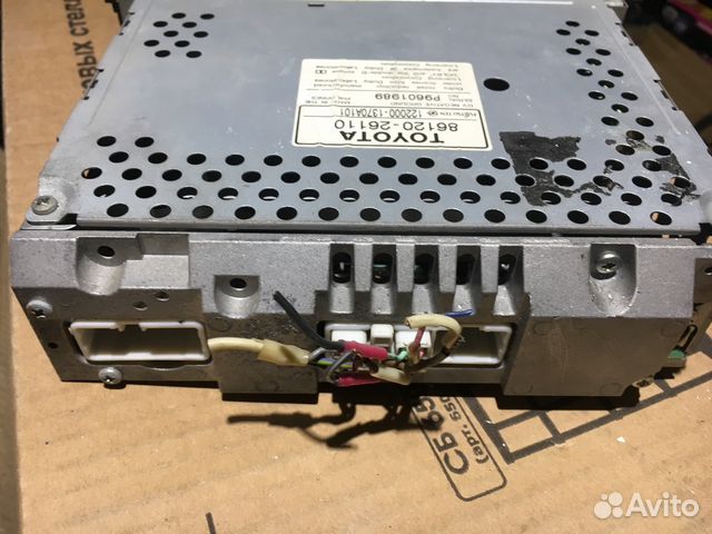 Магнитола штатная кассетная Toyota