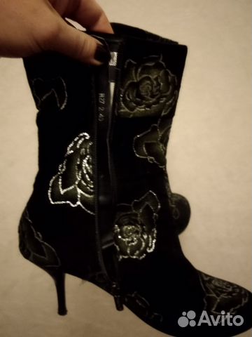 Сапоги осенние р.39-40 Сапоги осенние р.39-40