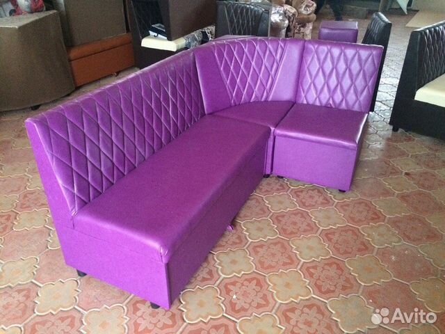 Кухонный угловой диван, со спальным местом