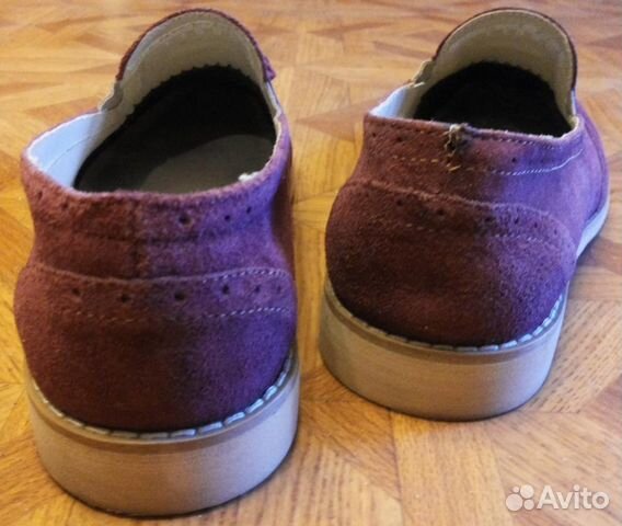 Туфли натуральная замша р. 39,5 Туфли натуральная замша р. 39,5