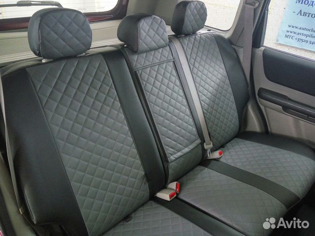 Настоящие чехлы Автопилот (ромб) skoda Fabia II Hb Настоящие чехлы Автопилот (ромб) skoda Fabia II Hb