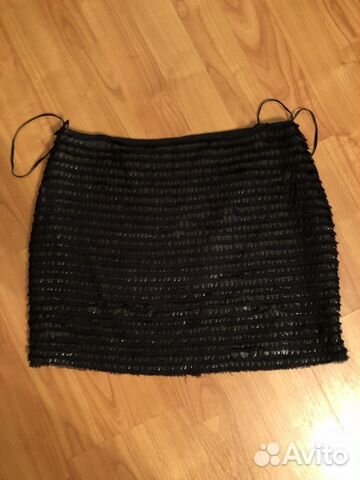 Юбка Zara с пайетками Юбка Zara с пайетками