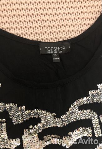 Платье Top Shop в пайетках Платье Top Shop в пайетках