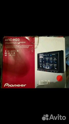 2din магнитола Pioneer avic HD 3