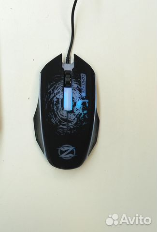 Мышь XG73 USB, черная, с подсветкой
