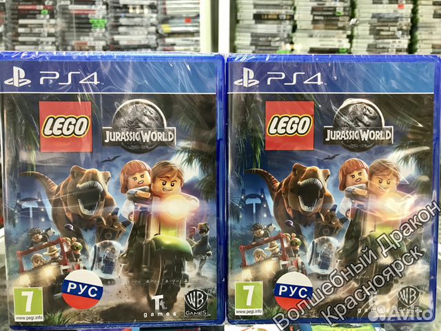 Lego Мир Юрского Периода игра для Ps4 Новый