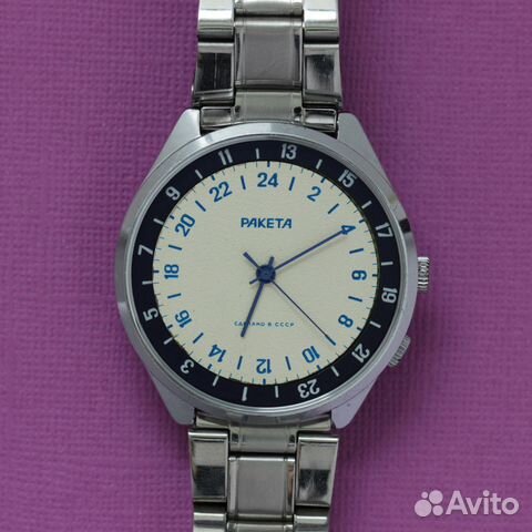 Часы Ракета 24 советские механические СССР в